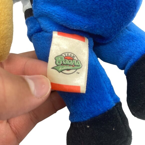 Team Beans Armed Forces Navy Teddy Bear Plush Stuffed Animal Toy 8" NWT - Picture 6 of 8